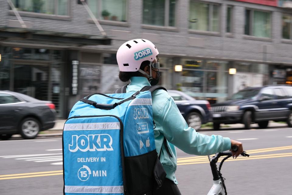 Jokr delivery