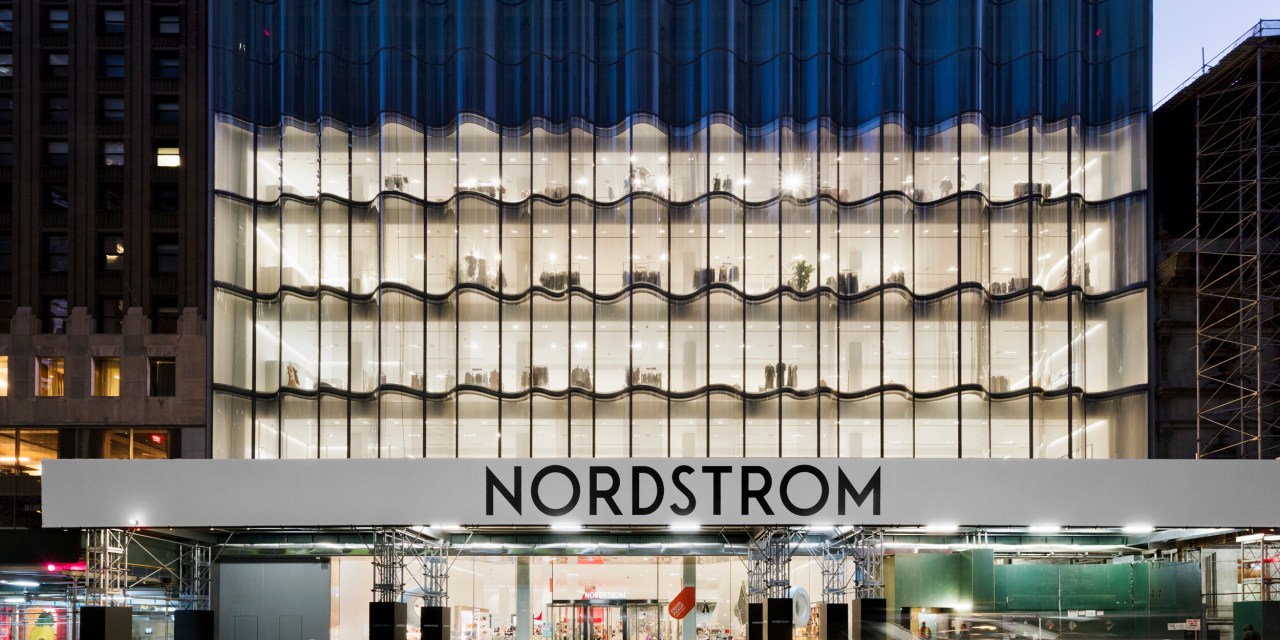 Photograph of Nordstrom in NYC on West 57th Street.