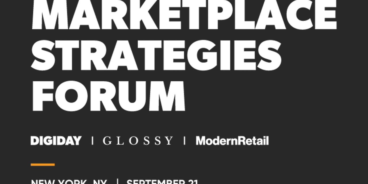 Marketplace Strategies Forum banner.
