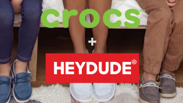 Crocs announcing its acquisition of footwear brand Hey Dude