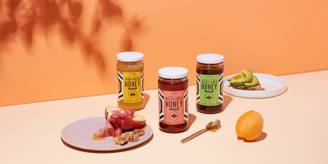 Private label honey from grocery startup Thrive Market