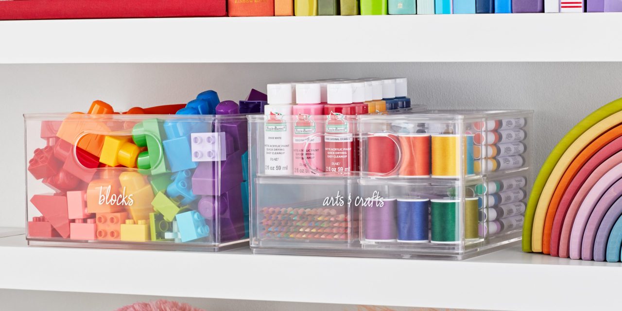 New line of organizers at Walmart, from the Home Edit