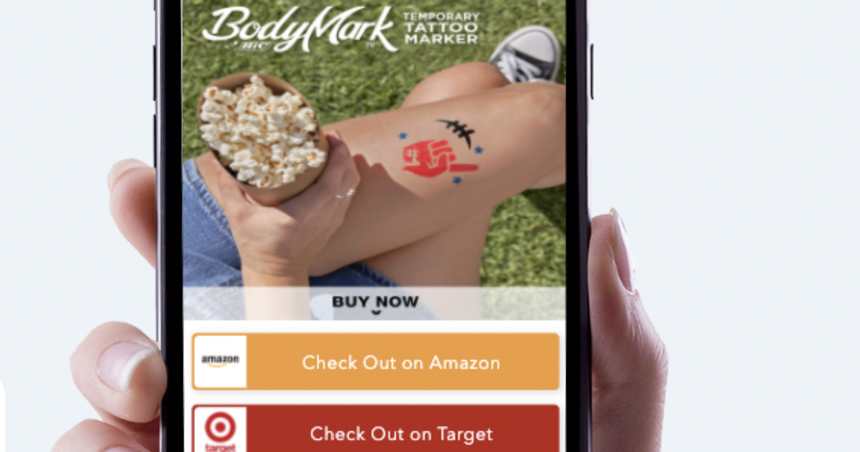 Bic's temporary tattoo line Bodymark