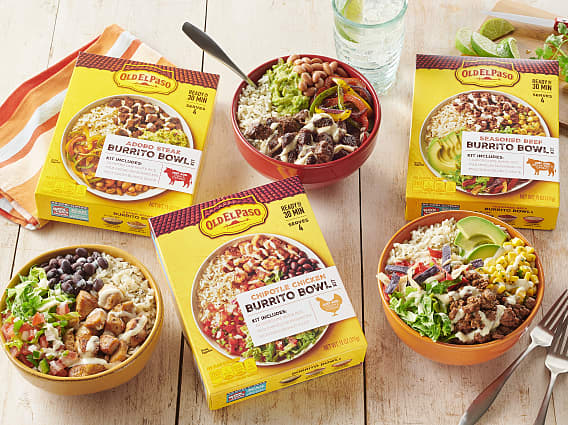 Meal kits from General Mill's Old El Paso