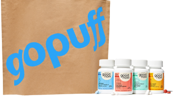 Gopuff offers over-the-counter medications such as pain, allergy, cold, flu and sinus relief.