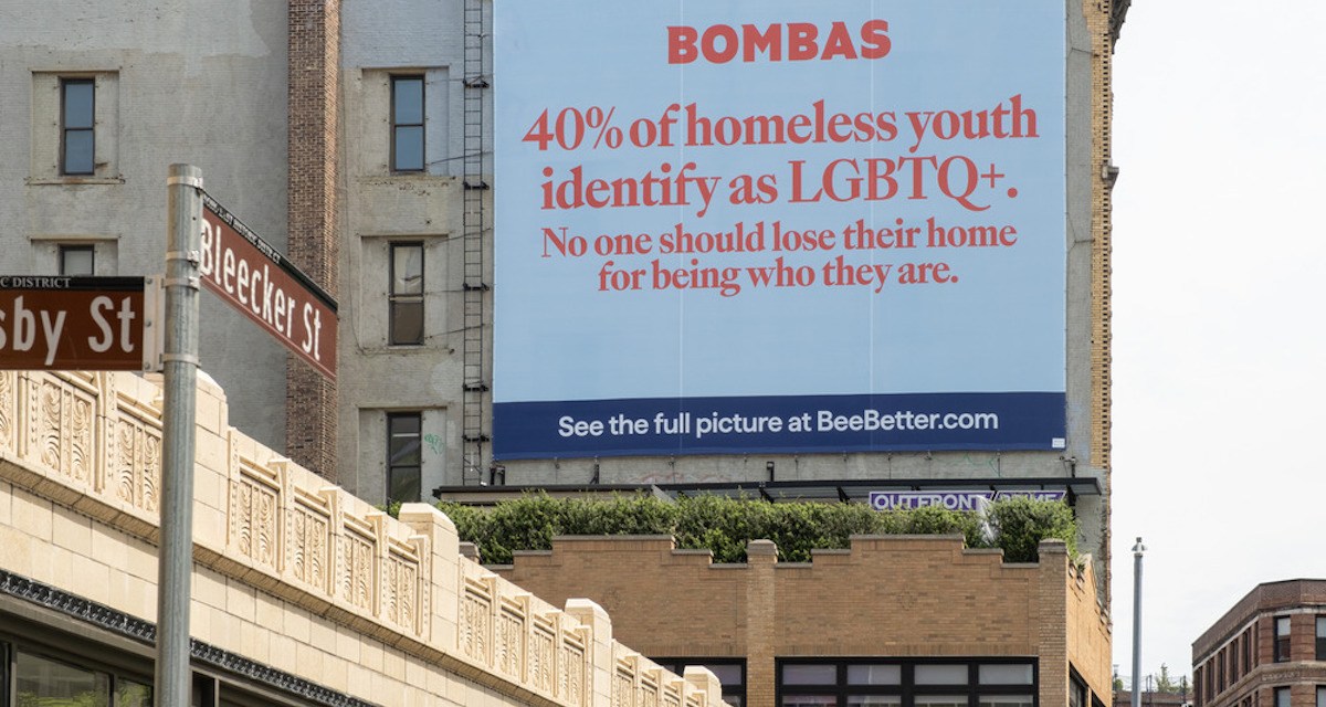 Bombas Ad Campaign Billboard 1
