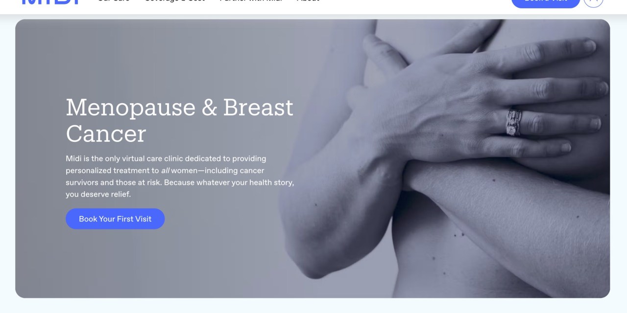 Website of Midi Health