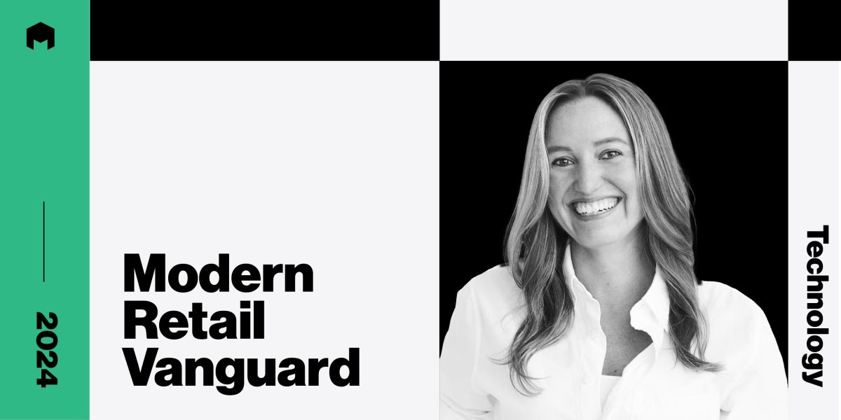 headshot of Lauren Morr, senior vice president of digital engineering & architecture, Abercrombie & Fitch