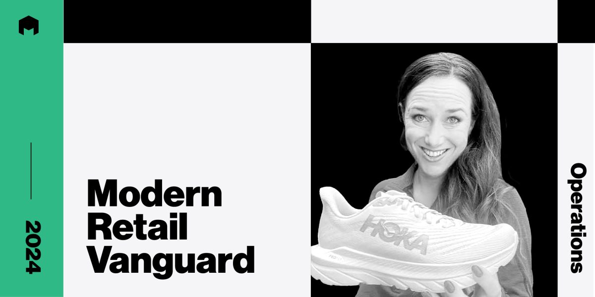 Headshot of Bekah Broe, senior director of performance marketing at Hoka